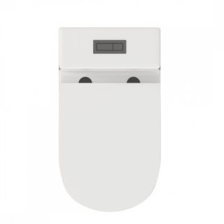 Унитаз напольный Maretti Elena безободковый с микролифтом, EA10MNBM18-844, белый